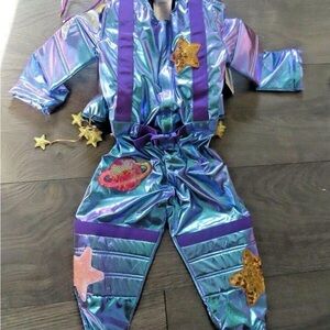 Pottery Barn Kids Blue and Purple Space Costume
